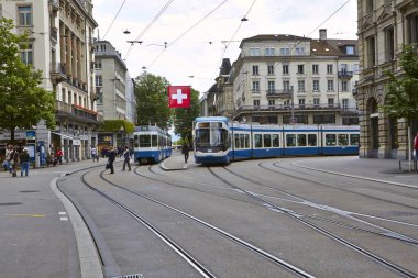 Tramvaylar Zurich, İsviçre