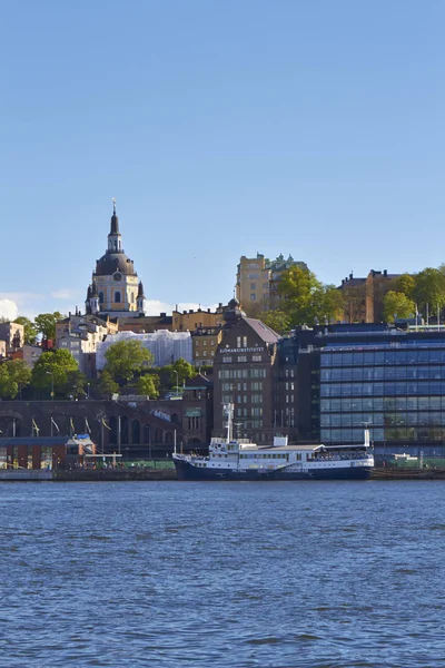 View to Stockholm with a lot of clouds, Sweden — Stock Photo, Image