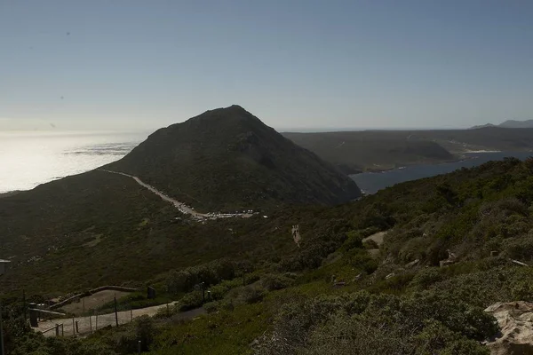 南非好望角青山的景色 — 图库照片