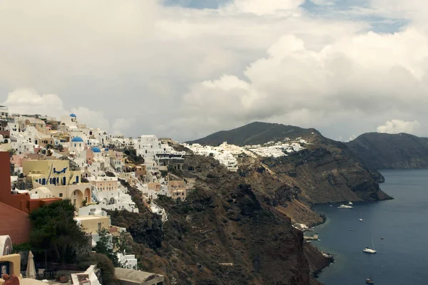 Şehir, Santorini Island, Yunanistan görünümüne
