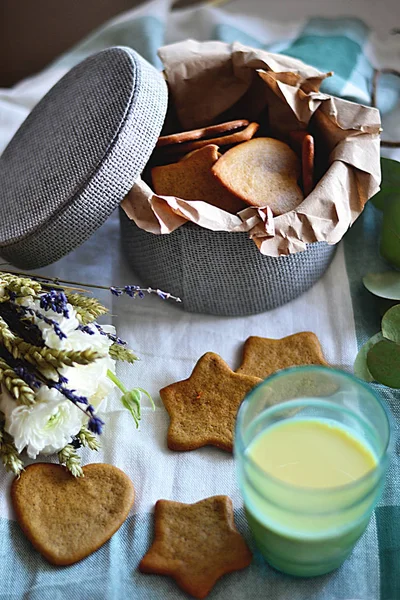 Hausgemachte Ingwerplätzchen — Stockfoto