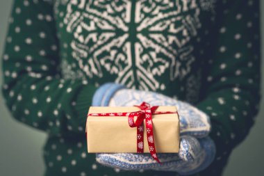 Yeni yıl kazaklı kız