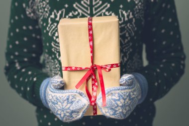 Yeni yıl kazaklı kız