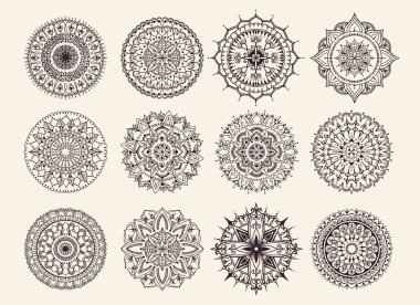 On iki dairesel süsler