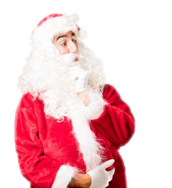 Noel Baba bir şeyler düşünmeye