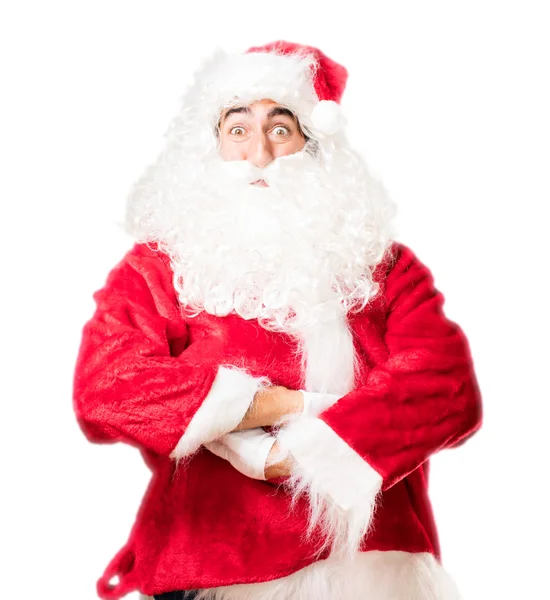 Santa Claus en pose orgullosa —  Fotos de Stock