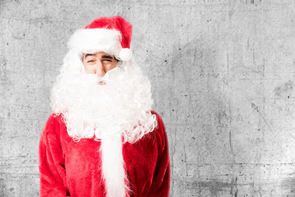 Santa claus crying — Stock Photo, Image