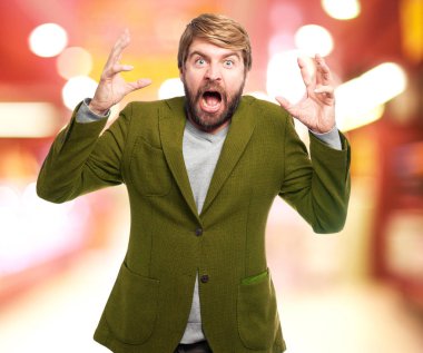 bağıran kızgın işadamı