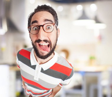 çılgın genç adam şaka