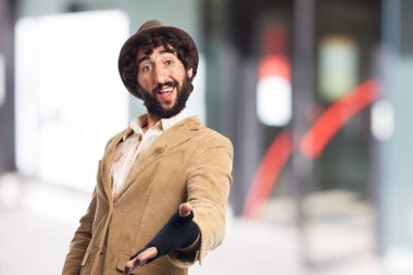 shake ile mutlu adam işareti eller