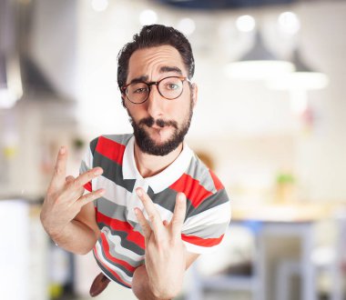 çılgın genç adam şaka