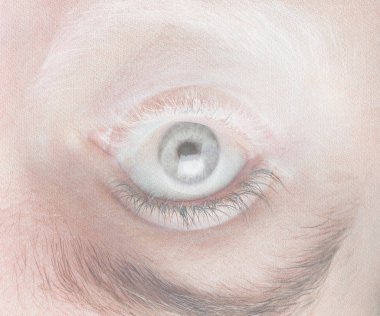 mavi gözlü adam yakın çekim