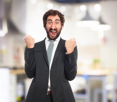 bağıran kızgın işadamı