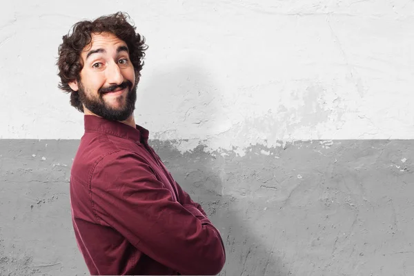 Jovem feliz sorrindo — Fotografia de Stock