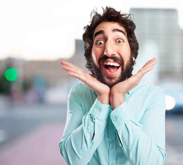 Feliz joven sonriendo — Foto de Stock