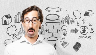 Genç serin adam şaka