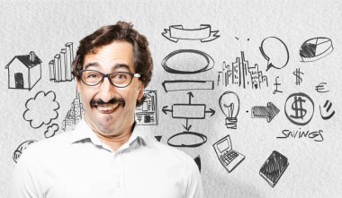 Genç serin adam şaka