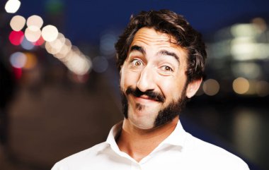 karışık genç serin adam 