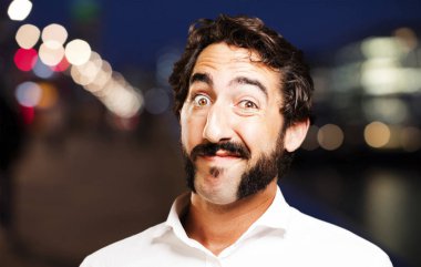 karışık genç serin adam 