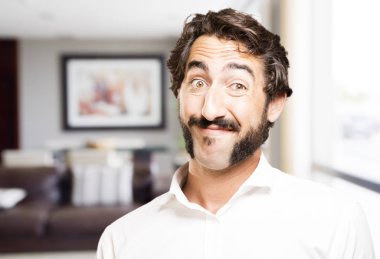 karışık genç serin adam 