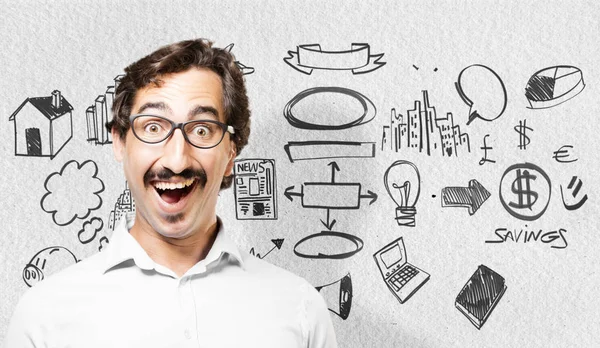 Genç serin adam şaka