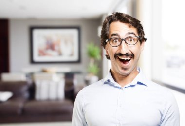 Genç serin adam şaka