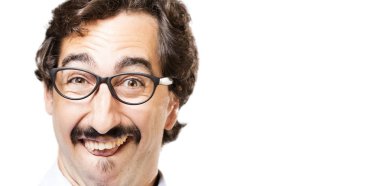 Genç serin adam şaka