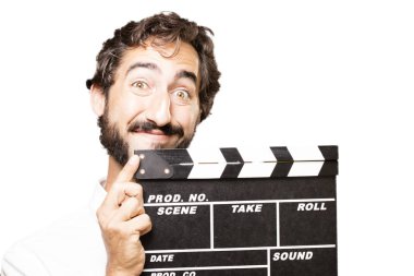 bir tokmağı ile genç serin adam