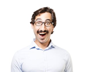 Genç serin adam şaka