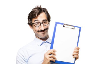 bir raporu ile genç serin adam