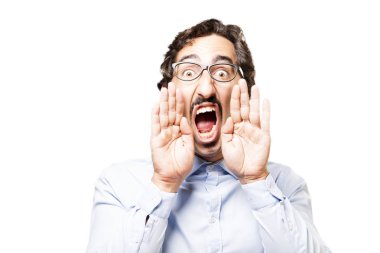 cool delikanlı bağırarak