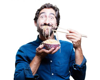 man yemek suşi erişte pot