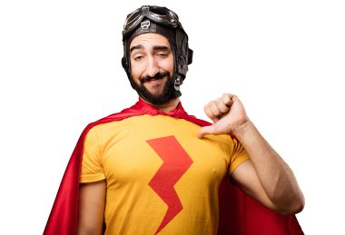 gurur poz deli süper kahraman