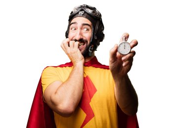 korkmuş poz deli süper kahraman