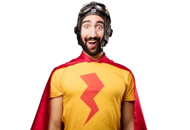 deli süper kahraman şaşırttı