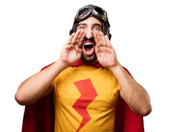 bağırarak deli süper kahraman