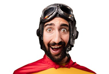 deli süper kahraman şaşırttı