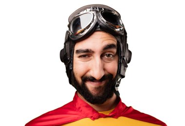 gurur poz deli süper kahraman