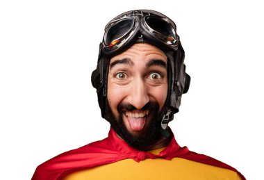 deli süper kahraman şaşırttı