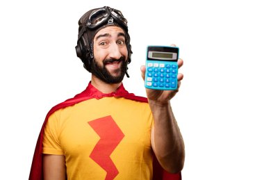 hesap makinesi ile deli süper kahraman