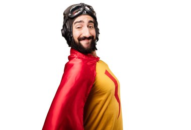 gurur poz deli süper kahraman