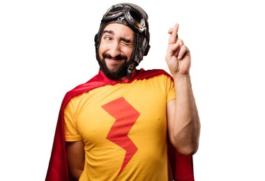 parmak geçiş ile deli süper kahraman