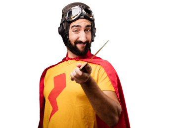 bıçak ile deli süper kahraman