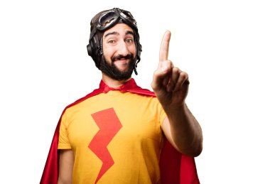 sayı işareti ile deli süper kahraman