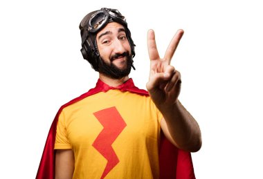 sayı işareti ile deli süper kahraman