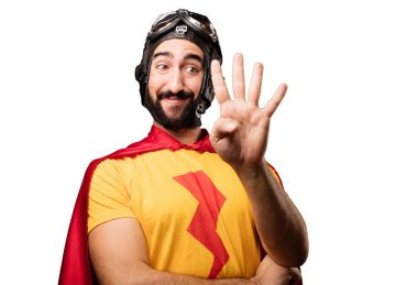 sayı işareti ile deli süper kahraman