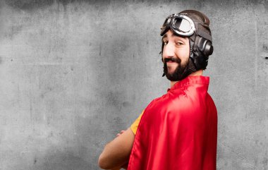 gurur poz deli süper kahraman