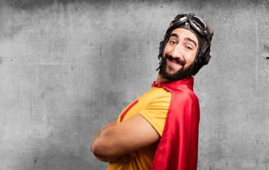 gurur poz deli süper kahraman