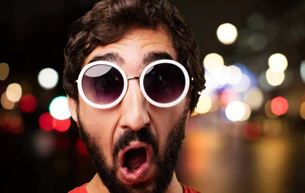 karışık genç deli adam