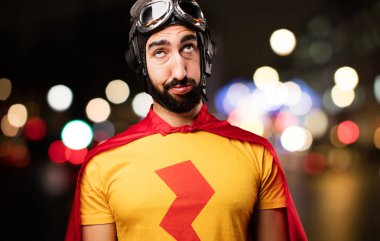 deli süper kahraman ile ifade sıkıcı